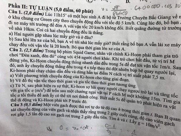 Cô giáo ra đề lý giải trò chơi nổi tiếng trong Squid Game, hóa ra cách qua mặt búp bê cũng dễ ợt! - Ảnh 1. Cô giáo ra đề lý giải trò chơi nổi tiếng trong Squid Game, hóa ra cách qua mặt búp bê cũng dễ ợt! - Ảnh 1.