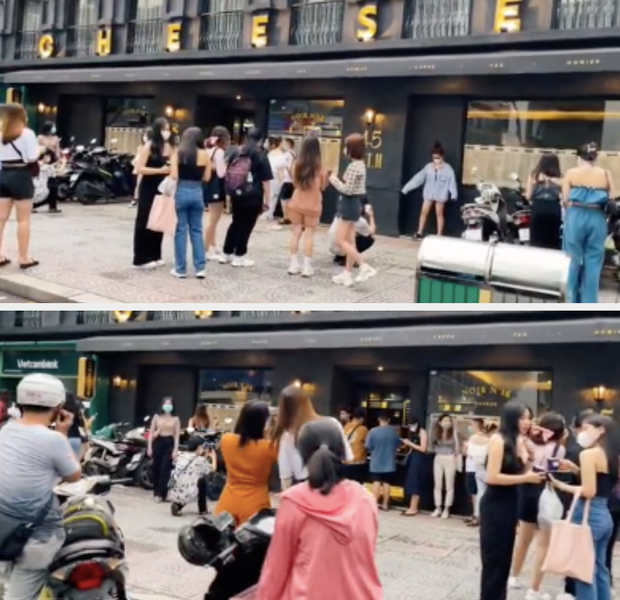 Cảnh đông nghẹt tại quán cà phê hot nhất Sài Gòn qua camera người đi đường, dân mạng e dè: Chờ check-in chắc ăn được 3 tô cơm! - Ảnh 3. Cảnh đông nghẹt tại quán cà phê hot nhất Sài Gòn qua camera người đi đường, dân mạng e dè: Chờ check-in chắc ăn được 3 tô cơm! - Ảnh 3.