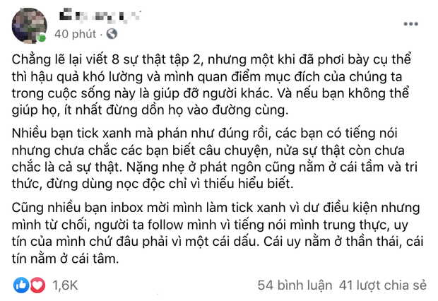 Xuân Lan lên tiếng giữa ồn ào cát-xê Hồ Văn Cường: Ai đúng sai trời đất biết, bài học lớn nhất để cuộc đời dạy - Ảnh 2.