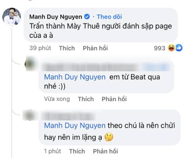 Độc Quyền: Rộ nghi vấn Duy Mạnh tố Thuỷ Tiên - Trấn Thành đánh sập Facebook cá nhân, chính chủ lên tiếng! - Ảnh 3.