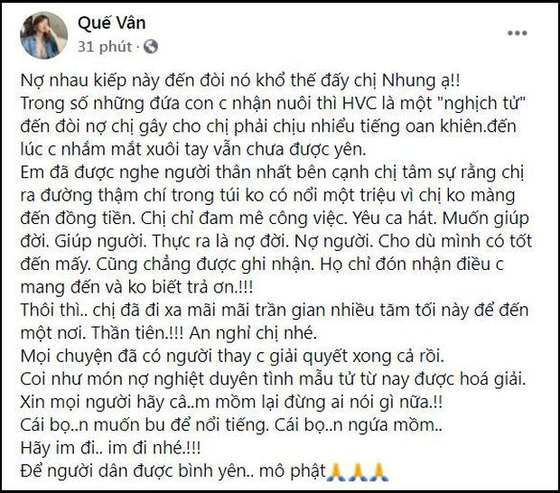 Hoa hậu ở nhà 200 tỷ mắng Quế Vân té tát sau phát ngôn Hồ Văn Cường là nghịch tử: Cũng có con mà miệng ác độc! - Ảnh 3.