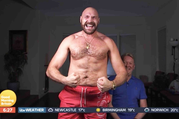 Tyson Fury và hành trình lột xác ngoạn mục từ bệnh nhân trầm cảm nặng 180kg tới tay đấm khiến cả thế giới phải ngước nhìn - Ảnh 5. Tyson Fury và hành trình lột xác ngoạn mục từ bệnh nhân trầm cảm nặng 180kg tới tay đấm khiến cả thế giới phải ngước nhìn - Ảnh 5.