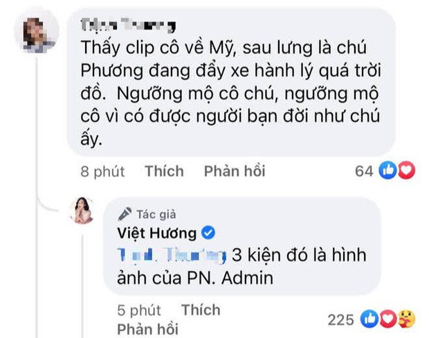 Hé lộ sự thật bên trong 3 kiện hàng lớn NS Việt Hương mang theo qua Mỹ, có liên quan gì đến cố NS Phi Nhung? - Ảnh 3. Hé lộ sự thật bên trong 3 kiện hàng lớn NS Việt Hương mang theo qua Mỹ, có liên quan gì đến cố NS Phi Nhung? - Ảnh 3.