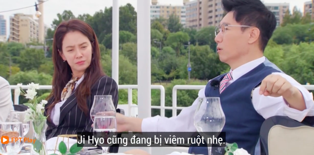 Fan lo sốt vó khi mợ ngố Ji Hyo nhợt nhạt trên Running Man, liên tục ôm bụng vì viêm ruột - Ảnh 3. Fan lo sốt vó khi mợ ngố Ji Hyo nhợt nhạt trên Running Man, liên tục ôm bụng vì viêm ruột - Ảnh 3.
