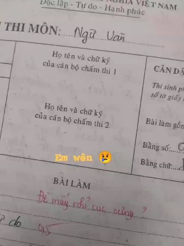 Học trò làm thiếu một câu vẫn được giáo viên chấm 8,3 điểm, đọc sang lời phê mà không ai nhịn được cười - Ảnh 3.