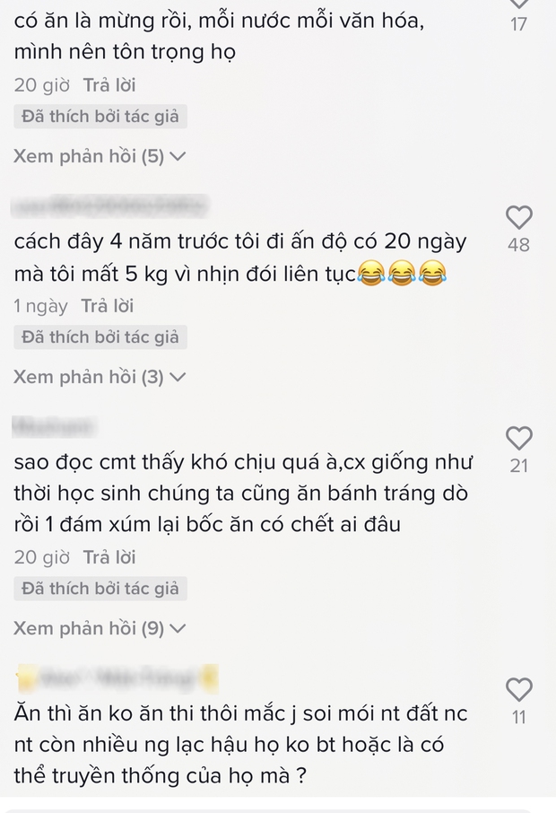 Thói quen khi nấu ăn của người Ấn khiến dân mạng Việt tranh cãi: Kẻ chê kém vệ sinh, người lại bảo hãy tôn trọng văn hoá nước bạn - Ảnh 4. Thói quen khi nấu ăn của người Ấn khiến dân mạng Việt tranh cãi: Kẻ chê kém vệ sinh, người lại bảo hãy tôn trọng văn hoá nước bạn - Ảnh 4.