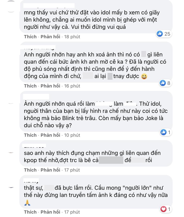 MCK nhận gạch đá từ fan Kpop vì dùng ảnh ghép Rosé (BLACKPINK) - Khá Bảnh để nói chuyện chia tay tlinh - Ảnh 4. MCK nhận gạch đá từ fan Kpop vì dùng ảnh ghép Rosé (BLACKPINK) - Khá Bảnh để nói chuyện chia tay tlinh - Ảnh 4.