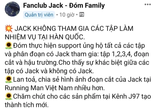 Xôn xao bài đăng lên kế hoạch nếu Jack bay màu tại Running Man Việt, liệu có hiệu quả? - Ảnh 2. Xôn xao bài đăng lên kế hoạch nếu Jack bay màu tại Running Man Việt, liệu có hiệu quả? - Ảnh 2.