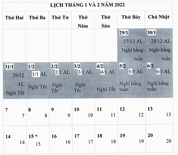 Nhiều ý kiến trái chiều quanh đề xuất nghỉ Tết Nguyên đán 2022 kéo dài 9 ngày: Bộ LĐ-TB&XH lên tiếng - Ảnh 1.