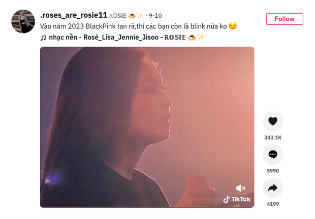 Clip triệu view chỉ với 1 câu hỏi: Vào năm 2023 BLACKPINK tan rã, bạn còn là BLINK không? - Ảnh 4. Clip triệu view chỉ với 1 câu hỏi: Vào năm 2023 BLACKPINK tan rã, bạn còn là BLINK không? - Ảnh 4.