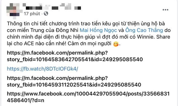 Một sao nam có động thái ngầm bênh vực Đông Nhi khi nữ ca sĩ bị nêu tên nghi ngờ tiền từ thiện miền Trung - Ảnh 4.