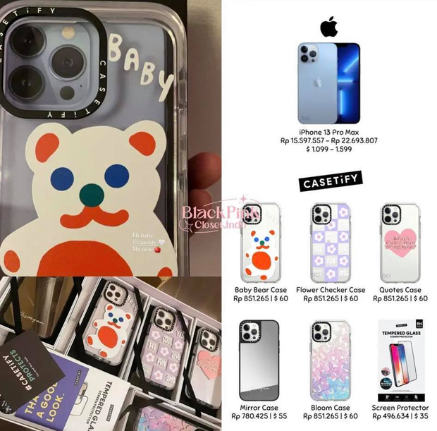 Vừa tậu iPhone 13, Jisoo (BLACKPINK) đã được tặng ngay một rổ ốp mới siêu xinh với giá cũng siêu chát - Ảnh 5.