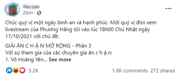 Bà Phương Hằng có hành động mới, nhắc tên ông Đoàn Ngọc Hải, Giang Kim Cúc, Nguyễn Sin cùng một loạt hero khét tiếng quan hệ việc đặt thiện nguyện - Ảnh 1.