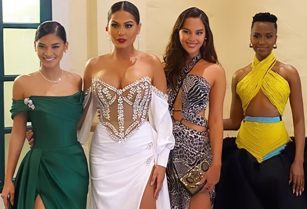 Thật là khó tập trung vào chiếc váy Miss Universe 2020 mặc! - Ảnh 5. Thật là khó tập trung vào chiếc váy Miss Universe 2020 mặc! - Ảnh 5.