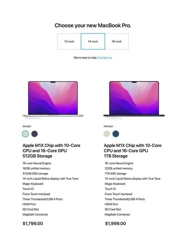 Rò rỉ thông số, giá bán và 2 màu sắc mới của MacBook Pro trước giờ G ra mắt - Ảnh 2.