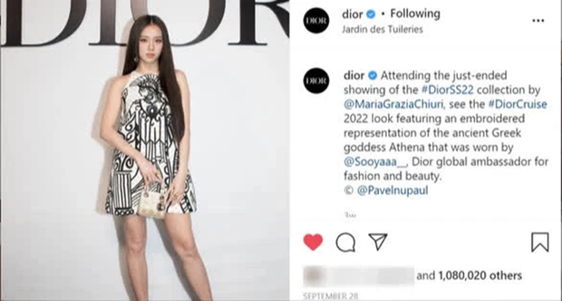 Jisoo (BLACKPINK) xả ảnh tại Paris Fashion Week, đẹp như nữ thần thế này bảo sao đem về cho Dior tận 400 tỷ đồng - Ảnh 8.