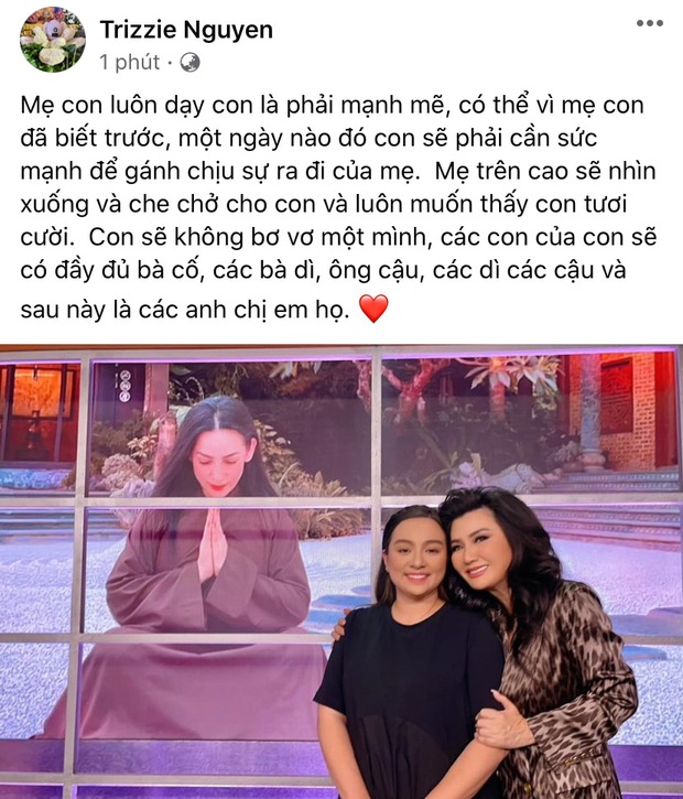 Sinh thời, cố ca sĩ Phi Nhung luôn dạy con ruột 1 điều để sẵn sàng gánh chịu sự ra đi của mẹ - Ảnh 2. Sinh thời, cố ca sĩ Phi Nhung luôn dạy con ruột 1 điều để sẵn sàng gánh chịu sự ra đi của mẹ - Ảnh 2.