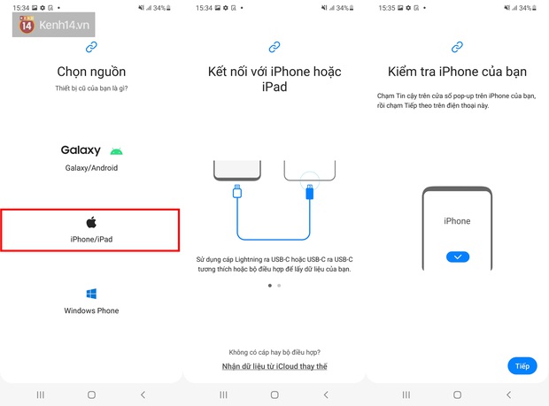 Hướng dẫn chuyển dữ liệu từ iPhone sang điện thoại Galaxy cực đơn giản - Ảnh 4.