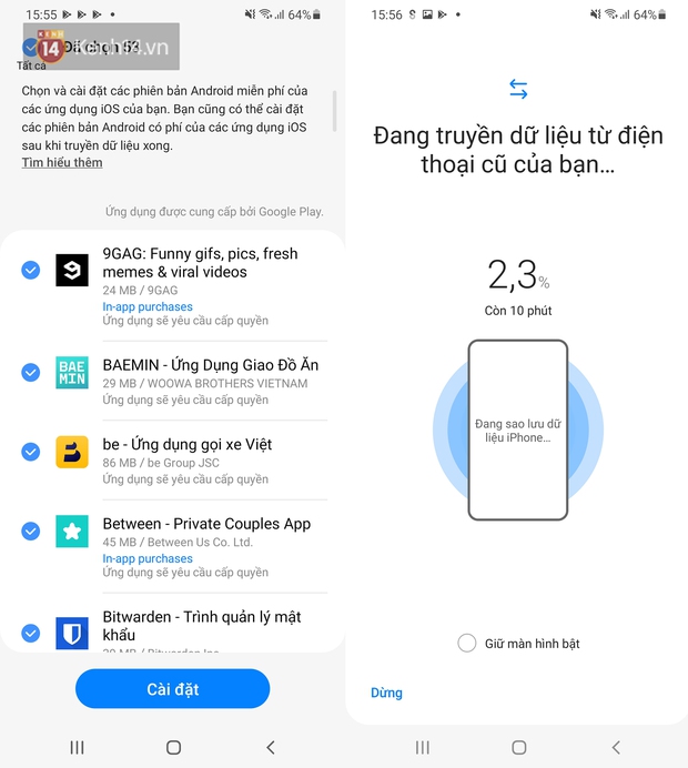 Hướng dẫn chuyển dữ liệu từ iPhone sang điện thoại Galaxy cực đơn giản - Ảnh 7.
