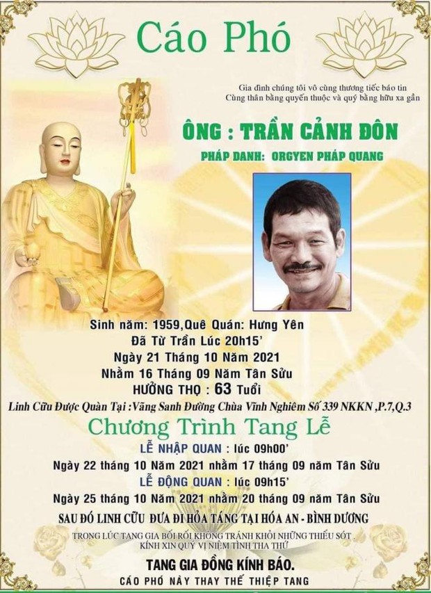 Tang lễ đạo diễn Trần Cảnh Đôn: Trịnh Kim Chi, Hồ Bích Trâm và loạt sao Việt buồn bã đến tiễn biệt người quá cố - Ảnh 7.