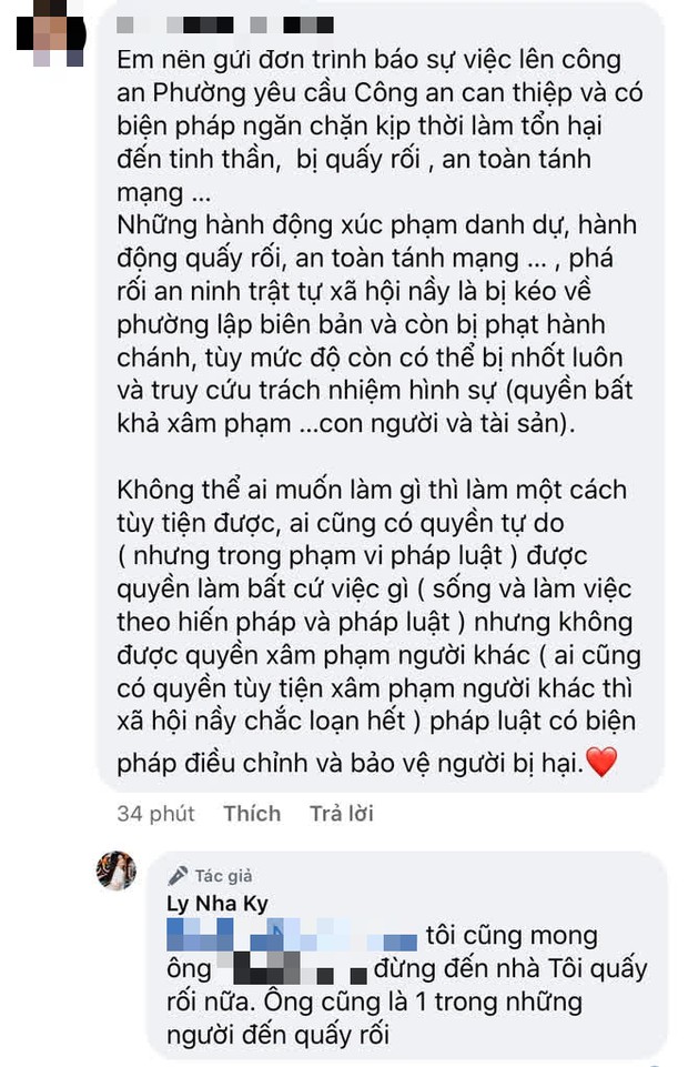 Lý Nhã Kỳ nổi đoá vì fan cuồng đến trước nhà gửi quà cầu hôn, kẻ đeo bám ngang nhiên lộ diện làm 1 việc nhắc đến pháp luật? - Ảnh 6. Lý Nhã Kỳ nổi đoá vì fan cuồng đến trước nhà gửi quà cầu hôn, kẻ đeo bám ngang nhiên lộ diện làm 1 việc nhắc đến pháp luật? - Ảnh 6.