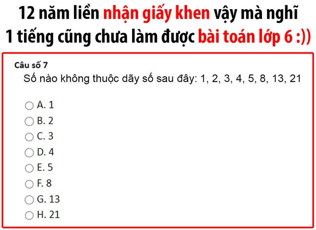 12 năm học sinh giỏi cũng chưa chắc giải được câu đố mẹo lớp 6 này, ai giải trong 5 giây chứng tỏ siêu thông minh! - Ảnh 1. 12 năm học sinh giỏi cũng chưa chắc giải được câu đố mẹo lớp 6 này, ai giải trong 5 giây chứng tỏ siêu thông minh! - Ảnh 1.
