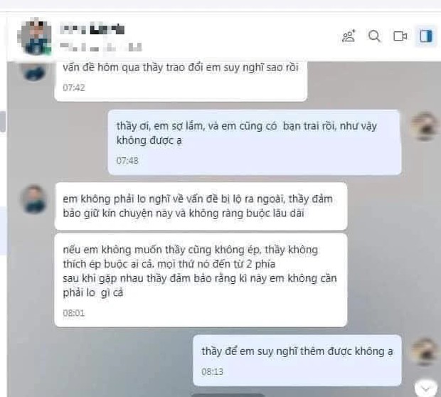 NÓNG: Xôn xao thông tin thầy giáo Hà Nội hứa cho nữ sinh qua môn nếu “vào khách sạn”, đại diện trường chính thức phản hồi - Ảnh 5.