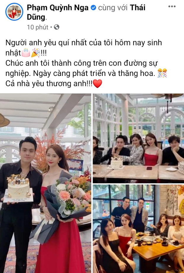 Việt Anh, Quỳnh Nga bị lu mờ bởi vòng 1 khủng của mỹ nhân này trong sinh nhật bạn thân - Ảnh 2. Việt Anh, Quỳnh Nga bị lu mờ bởi vòng 1 khủng của mỹ nhân này trong sinh nhật bạn thân - Ảnh 2.