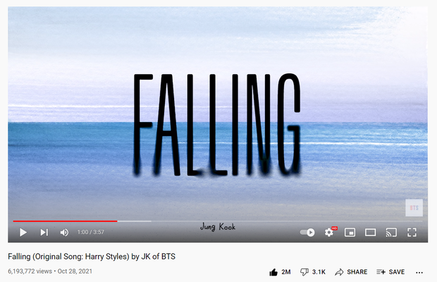 Jungkook bất ngờ cover ca khúc của Harry Styles lúc nửa đêm, nghe xong Knet ước em út BTS ca hát đến cuối đời - Ảnh 2. Jungkook bất ngờ cover ca khúc của Harry Styles lúc nửa đêm, nghe xong Knet ước em út BTS ca hát đến cuối đời - Ảnh 2.