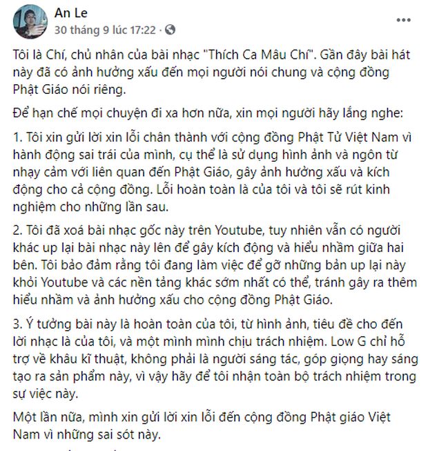 Đáng lên án: Bản rap của 1 nhóm rapper chứa ca từ và hình ảnh xúc phạm Phật giáo, các thành viên lập tức lên tiếng xin lỗi - Ảnh 4.