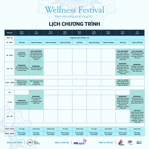 Khởi động toàn quốc chương trình “Wellness Festival - Hành trình sống khỏe cùng SCI” - Ảnh 2. Khởi động toàn quốc chương trình “Wellness Festival - Hành trình sống khỏe cùng SCI” - Ảnh 2.