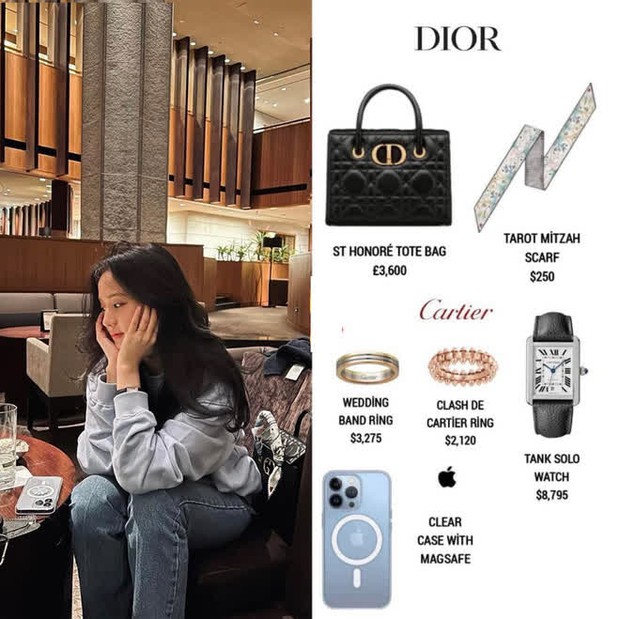 Soi mẫu ốp iPhone mới được Jisoo (BLACKPINK) đu trend theo style Gen Z, đúng chuẩn đơn giản nhưng giá lại cực kì đắt đỏ - Ảnh 3.