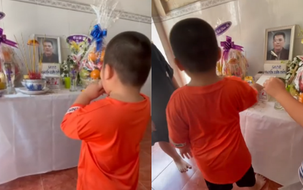 Mẹ ơi, bố đâu rồi - câu nói của em bé ngày đón tro cốt bố mất vì Covid-19 gây ám ảnh - Ảnh 2. Mẹ ơi, bố đâu rồi - câu nói của em bé ngày đón tro cốt bố mất vì Covid-19 gây ám ảnh - Ảnh 2.