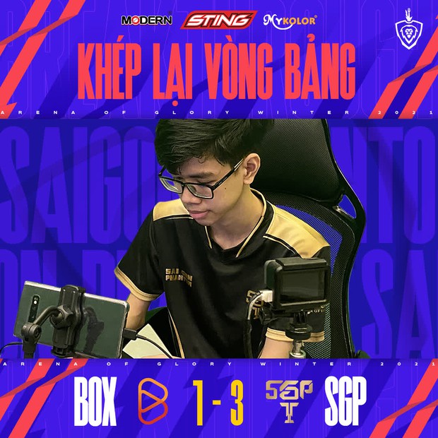 Saigon Phantom mất chuỗi thắng kỷ lục nhưng vẫn là vua vòng bảng, Team Flash phải quyết đấu BOX Gaming cho tấm vé AIC 2021 - Ảnh 1.