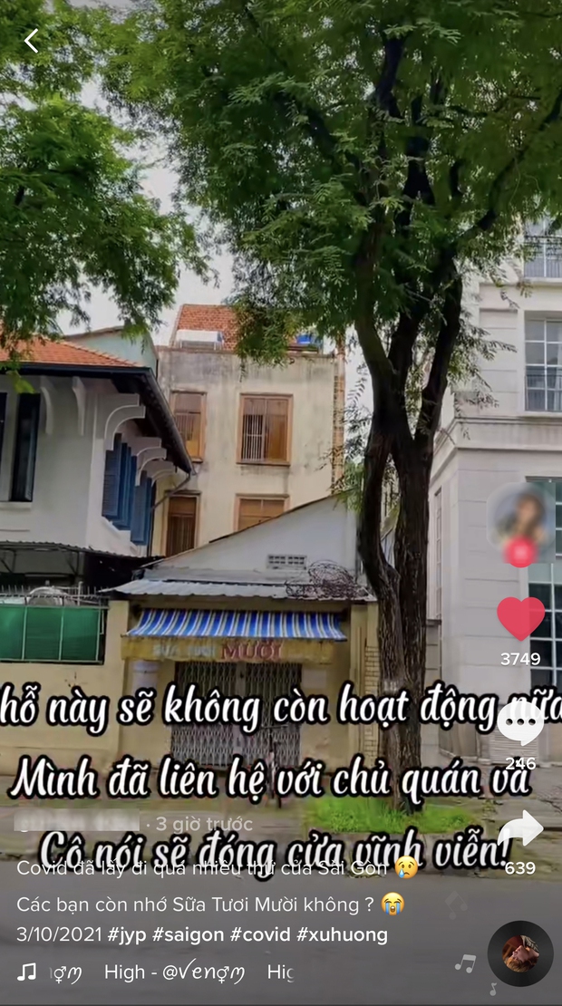 Xôn xao tin tiệm sữa tươi nổi tiếng nhất Sài Gòn đóng cửa vĩnh viễn, dân mạng thở dài: Covid lấy đi quá nhiều thứ thân thuộc! - Ảnh 3. Xôn xao tin tiệm sữa tươi nổi tiếng nhất Sài Gòn đóng cửa vĩnh viễn, dân mạng thở dài: Covid lấy đi quá nhiều thứ thân thuộc! - Ảnh 3.