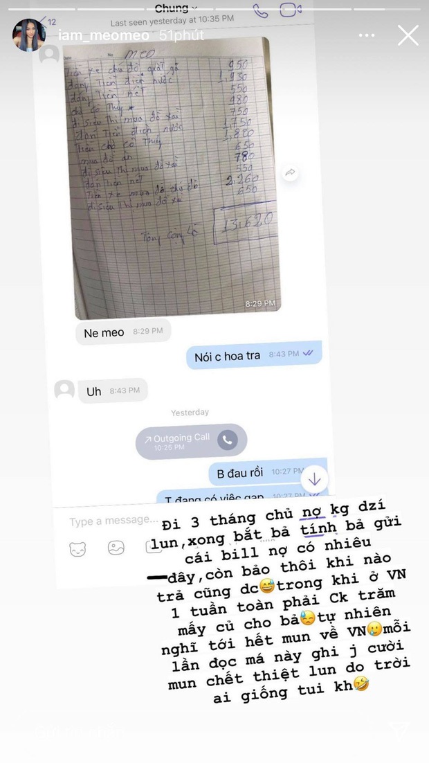 Chơi lớn như Meo Meo: Mùa dịch lên lương cho toàn bộ người làm, chi chục triệu để giữ chân hai bà vú trong nhà - Ảnh 3. Chơi lớn như Meo Meo: Mùa dịch lên lương cho toàn bộ người làm, chi chục triệu để giữ chân hai bà vú trong nhà - Ảnh 3.
