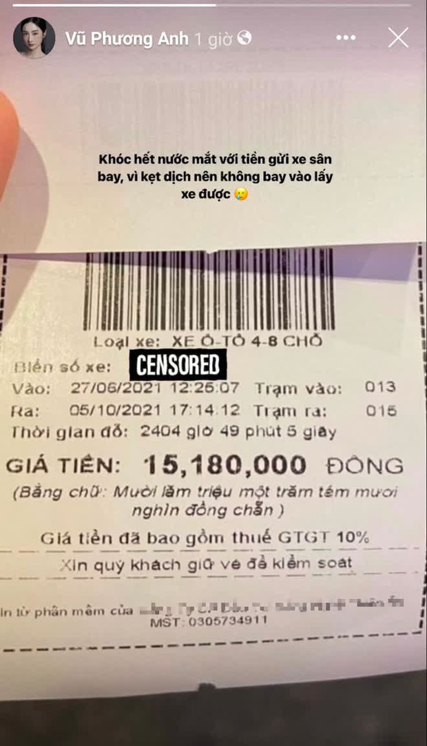 Chuyện dở khóc dở cười: 1 nữ diễn viên để xe ở sân bay, kẹt dịch hơn 3 tháng lấy về mà rơi nước mắt vì giá vé - Ảnh 1. Chuyện dở khóc dở cười: 1 nữ diễn viên để xe ở sân bay, kẹt dịch hơn 3 tháng lấy về mà rơi nước mắt vì giá vé - Ảnh 1.