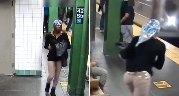Video: Đang đứng đợi, người phụ nữ bất ngờ bị cô gái phía sau xô ngã vào đoàn tàu đang đến, cảnh tượng khiến tất cả sững sờ vì sốc - Ảnh 4.