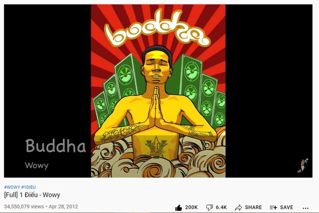 Đến lượt bản rap huyền thoại của Wowy lấy nhạc nền là Kinh Phật bị netizen soi ra sau sự vụ nhóm rapper xúc phạm Phật giáo - Ảnh 1. Đến lượt bản rap huyền thoại của Wowy lấy nhạc nền là Kinh Phật bị netizen soi ra sau sự vụ nhóm rapper xúc phạm Phật giáo - Ảnh 1.