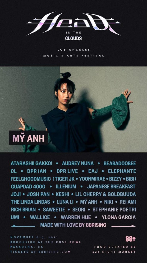 Mỹ Anh quá đỉnh: Chuẩn bị sang Mỹ hát chung sân khấu với CL (2NE1), hoàng tử lofi cùng 1 loạt nghệ sĩ indie nổi tiếng thế giới - Ảnh 2. Mỹ Anh quá đỉnh: Chuẩn bị sang Mỹ hát chung sân khấu với CL (2NE1), hoàng tử lofi cùng 1 loạt nghệ sĩ indie nổi tiếng thế giới - Ảnh 2.