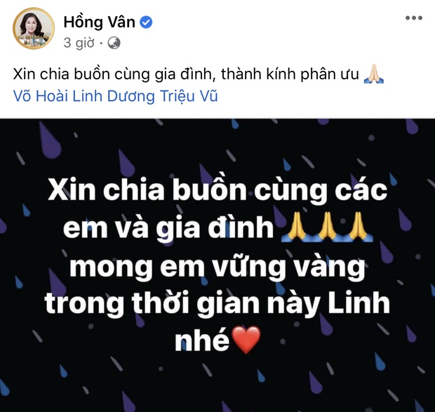 Hồng Vân bức xúc lên tiếng, bảo vệ NS Hoài Linh và bố ruột vừa qua đời bị antifan xúc phạm nặng nề - Ảnh 2.