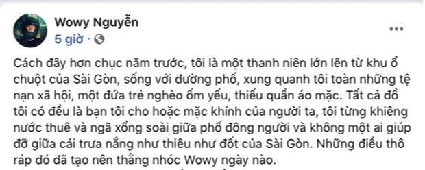 Bị antifan chê đu fame, nịnh hót đại gia Minh Nhựa, Wowy lập tức đáp trả: Bạn nghèo không được quyền có bạn là người giàu hả em? - Ảnh 2. Bị antifan chê đu fame, nịnh hót đại gia Minh Nhựa, Wowy lập tức đáp trả: Bạn nghèo không được quyền có bạn là người giàu hả em? - Ảnh 2.