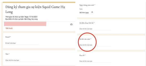 Xôn xao thông tin 1 đơn vị ở Quảng Ninh tổ chức sự kiện Squid Game quy mô lên đến 200 người, nghi vấn lừa đảo rõ mồn một? - Ảnh 2. Xôn xao thông tin 1 đơn vị ở Quảng Ninh tổ chức sự kiện Squid Game quy mô lên đến 200 người, nghi vấn lừa đảo rõ mồn một? - Ảnh 2.