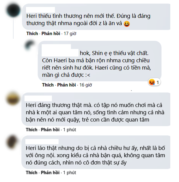 Fan Việt bất ngờ khóc thương cho Heri của Gia Đình Là Số 1: Sống thiếu tình thương nên mới ngỗ nghịch? - Ảnh 4. Fan Việt bất ngờ khóc thương cho Heri của Gia Đình Là Số 1: Sống thiếu tình thương nên mới ngỗ nghịch? - Ảnh 4.