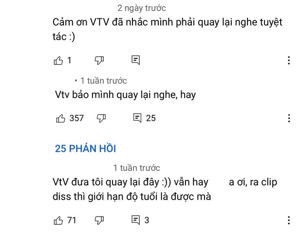Netizen Việt tràn vào nghe lại bản rap diss của Rhymastic sau khi bị VTV chỉ trích và có phản ứng khác hẳn, còn cảm ơn nhà đài 1 điều? - Ảnh 3. Netizen Việt tràn vào nghe lại bản rap diss của Rhymastic sau khi bị VTV chỉ trích và có phản ứng khác hẳn, còn cảm ơn nhà đài 1 điều? - Ảnh 3.