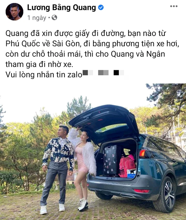 Hơn 4 tháng kẹt ở Phú Quốc và từng phải làm lao công để trang trải cuộc sống, cuối cùng Lương Bằng Quang và Ngân 98 cũng được về đất liền - Ảnh 2.