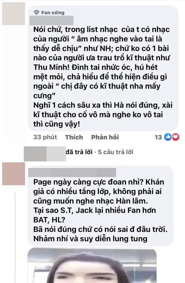 Khán giả chê trách: Đang đặt ngang hàng với Chi Pu, Nguyên Hà thẳng thắn: Không phải cứ đúng kĩ thuật là hay, không đúng thì không hay - Ảnh 7. Khán giả chê trách: Đang đặt ngang hàng với Chi Pu, Nguyên Hà thẳng thắn: Không phải cứ đúng kĩ thuật là hay, không đúng thì không hay - Ảnh 7.