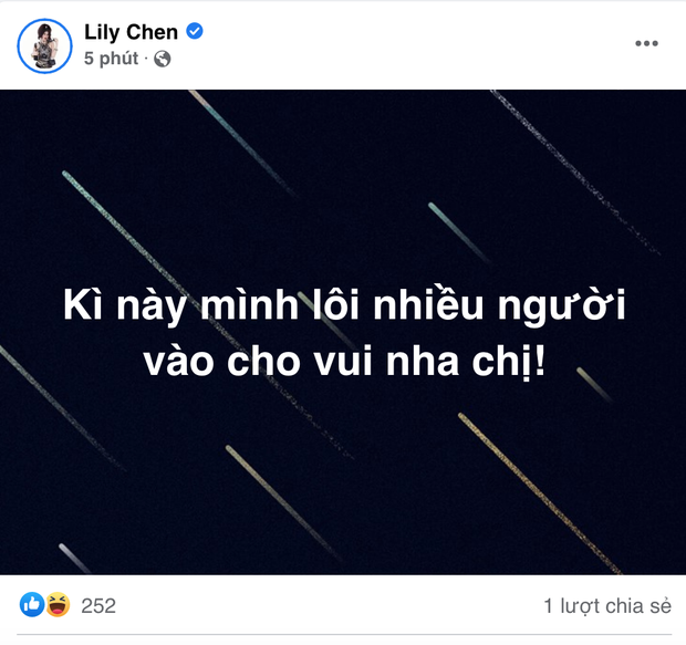 Lily Chen cứ dăm phút lại cho lên sóng 1 status gay gắt, nói gì mà nhiều người đồn quyết khô máu với Ngọc Trinh? - Ảnh 2.