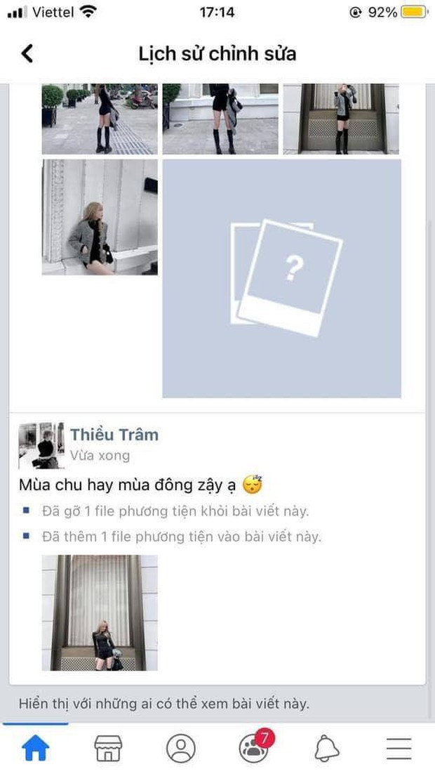 Netizen soi Thiều Bảo Trâm chỉnh ảnh sống ảo méo cả vạn vật xung quanh, chính chủ vội đổi ngay và luôn? - Ảnh 6. Netizen soi Thiều Bảo Trâm chỉnh ảnh sống ảo méo cả vạn vật xung quanh, chính chủ vội đổi ngay và luôn? - Ảnh 6.