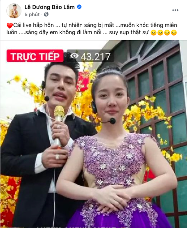 Vợ chồng Lê Dương Bảo Lâm tổ chức lễ hấp hôn hút tới 45k lượt xem, nhưng gặp sự cố gì mà muốn suy sụp luôn? - Ảnh 3. Vợ chồng Lê Dương Bảo Lâm tổ chức lễ hấp hôn hút tới 45k lượt xem, nhưng gặp sự cố gì mà muốn suy sụp luôn? - Ảnh 3.